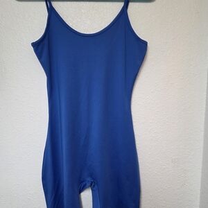 Kids Royal Blue One-Piece Romper